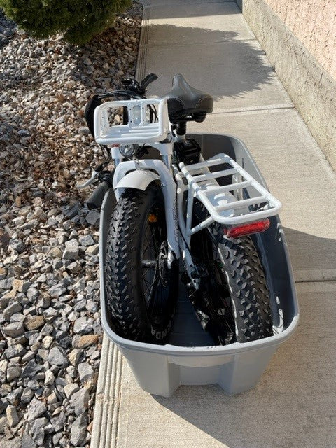 DJ Folding Bike  (WHITE)