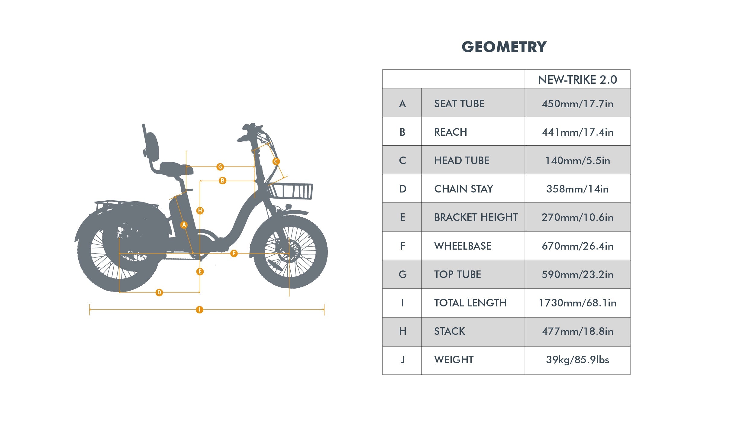 EUNORAU New Trike (Folding)