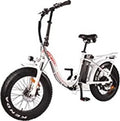 DJ Folding Step Thru Bike  (WHITE)